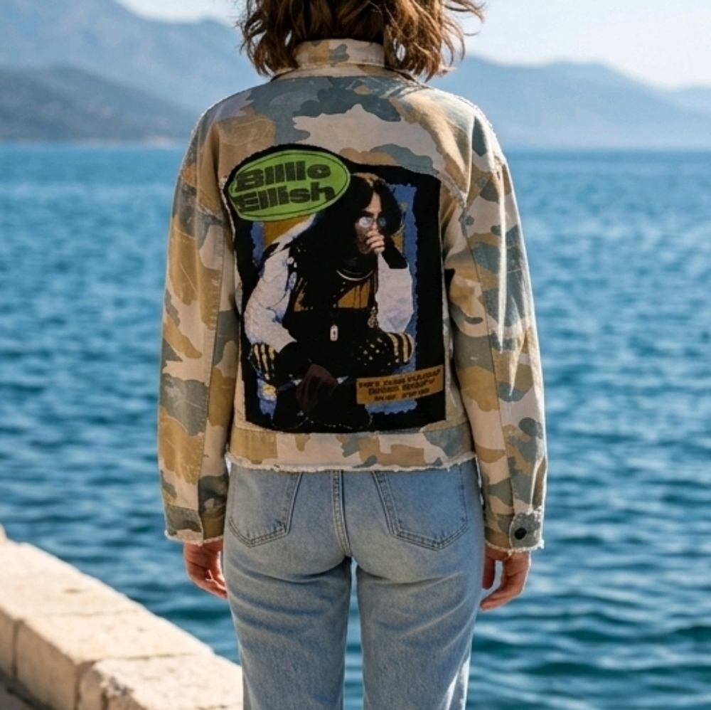Mystree Billie Eilish Jacket Sz Lg